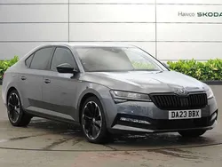 Grey Used 2023 Skoda Superb SportlinePlus Hatchback | £27,495 (Fair price)