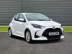 White Used 2022 Toyota Yaris Hatchback | £16,995 (Fair price)