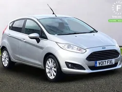 Silver Used 2017 Ford Fiesta Titanium Hatchback | £10,699 (Fair price)