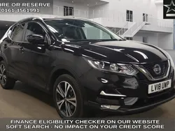 Black Used 2018 Nissan Qashqai N-Connecta SUV | £12,670 (Fair price)