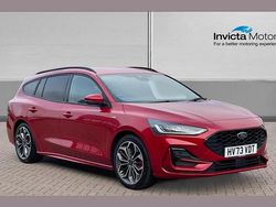 Red Used 2024 Ford Focus ST-Line X Estate | £20,400 (Fair price)