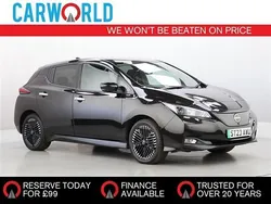 Black Used 2023 Nissan Leaf N-Connecta Hatchback | £9,700 (Fair price)