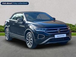 Black New 2025 VW T-Roc Cabriolet Style Cabriolet | £36,999