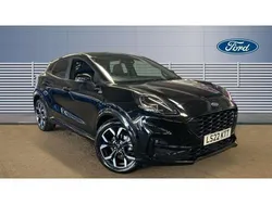Black Used 2022 Ford Puma ST-Line X SUV | £15,433 (Fair price)