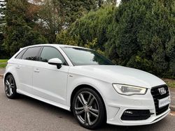 White Used 2014 Audi A3 S-Line Hatchback | £7,995 (A bit pricey)