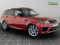 Red Used 2019 Land Rover Range Rover Sport Autobiography Dynamic SUV | £26,495 (Good price)