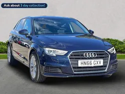 Blue Used 2016 Audi A3 Hatchback | £9,143 (Good price)