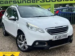 White Used 2015 Peugeot 2008 SUV | £6,800 (Fair price)