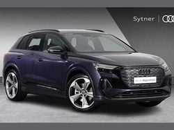 Other New 2025 Audi Q4 e-tron Black Edition SUV | £39,750 (Expensive)