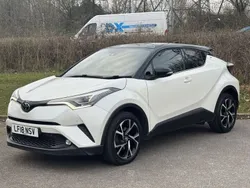 White Used 2018 Toyota C-HR SUV | £14,200 (Fair price)