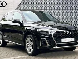 Black Used 2022 Audi Q5 S-Line SUV | £32,984 (Fair price)