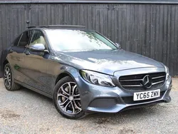 Grey Used 2015 Mercedes C350e Premium Plus Sedan | £10,490 (Fair price)