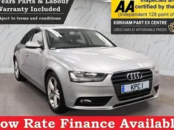 Silver Used 2015 Audi A4 Design Sedan | £8,395 (Fair price)