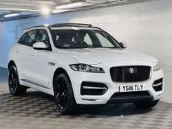 White Used 2016 Jaguar F-Pace R-Sport SUV | £8,989 (Fair price)