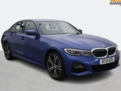 Blue Used 2021 BMW 330e M Sport Sedan | £20,495 (Fair price)