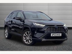 Black Used 2023 Toyota RAV4 Hybrid SUV | £33,495 (A bit pricey)