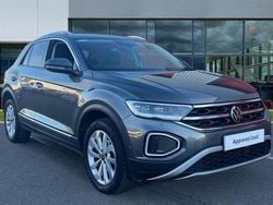 Indium grey Used 2024 VW T-Roc Style SUV | £21,914 (Fair price)