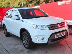 White Used 2018 Suzuki Vitara SZ4 SUV | £8,295 (Fair price)
