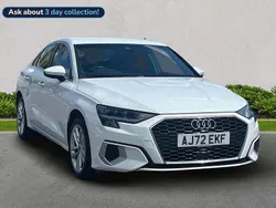 White Used 2022 Audi A3 Sport Sedan | £19,515 (Good price)