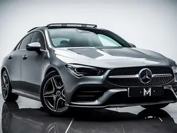Grey Used 2020 Mercedes CLA200 AMG line Coupe | £25,995 (Expensive)
