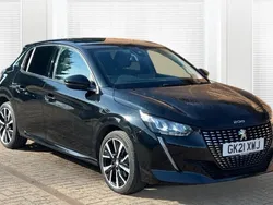 Black Used 2021 Peugeot 208 Allure Hatchback | £14,918 (Fair price)