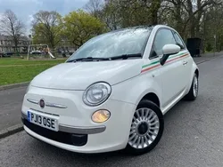 White Used 2013 Fiat 500 Lounge Hatchback | £4,495 (Fair price)