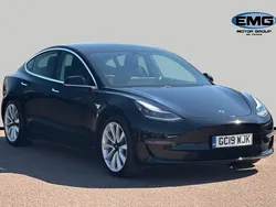 Black Used 2019 Tesla Model 3 Long Range Sedan | £19,495 (Fair price)