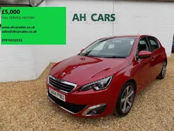 Red Used 2014 Peugeot 308 Allure Hatchback | £5,000 (Fair price)