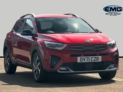 Red Used 2021 Kia Stonic GT-Line SUV | £12,445 (Fair price)