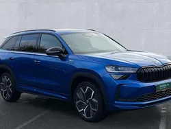Blue Used 2024 Skoda Kodiaq SportLine SUV | £35,990 (A bit pricey)