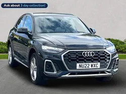 Black Used 2022 Audi Q5 S-Line SUV | £30,299 (Good price)