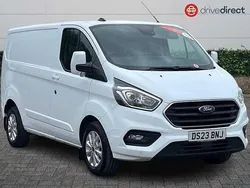 White Used 2023 Ford Transit Custom Limited Van | £16,850 (Fair price)