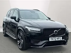 Black Used 2022 Volvo XC90 Ultimate SUV | £41,416 (Fair price)