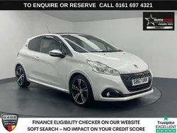 White Used 2017 Peugeot 208 Prestige Hatchback | £7,970 (Fair price)