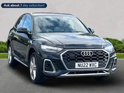 Black Used 2022 Audi Q5 S-Line SUV | £31,627 (Fair price)