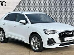 White Used 2019 Audi Q3 S-Line SUV | £20,025 (Fair price)