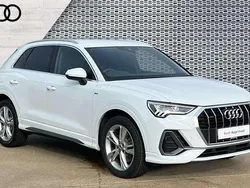 White Used 2019 Audi Q3 S-Line SUV | £20,680 (Fair price)
