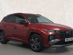 Red Used 2022 Hyundai Tucson N Line SUV | £20,333 (Fair price)