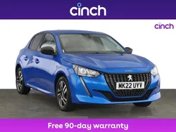 Blue Used 2022 Peugeot 208 Allure Premium Hatchback | £13,039 (Fair price)