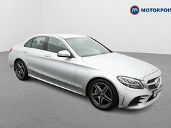 Silver Used 2019 Mercedes C300 AMG line Sedan | £17,399 (Good price)