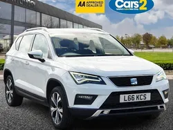 White Used 2017 Seat Ateca SE Technology SUV | £9,750 (Fair price)