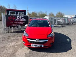 Red Used 2016 Vauxhall Corsa Hatchback | £4,595 (Fair price)