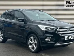 Black Used 2017 Ford Kuga Titanium X SUV | £11,019 (Fair price)