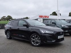 Black Used 2022 Ford Focus ST-Line Estate | £16,782 (Fair price)