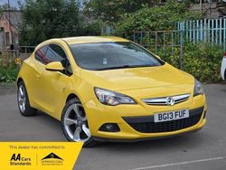 Yellow Used 2013 Vauxhall Astra GTC SRi Hatchback | £5,450 (Fair price)