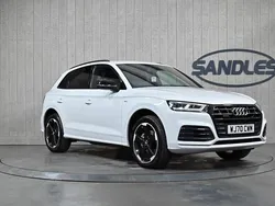 White Used 2020 Audi Q5 Black Edition SUV | £26,999 (Fair price)
