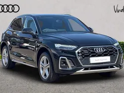 Black Used 2021 Audi Q5 S-Line SUV | £30,900 (Fair price)