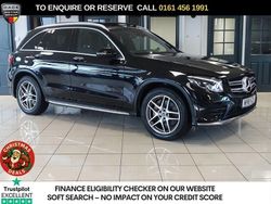 Black Used 2018 Mercedes GLC220 AMG line SUV | £18,470 (Fair price)
