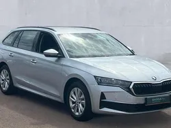 Silverbrilliant silver metallic Used 2024 Skoda Octavia SE Technology Estate | £20,425 (Fair price)