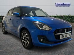 Blue Used 2021 Suzuki Swift SZ5 Hatchback | £14,180 (Fair price)